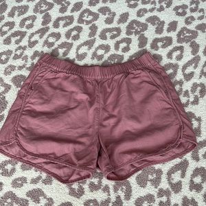 Madewell Women's Shorts in Dusty Rose